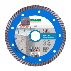 DISTAR Turbo Expert Круг (диск) алмазний відрізний по бетону і тротуарній плитці 150 мм