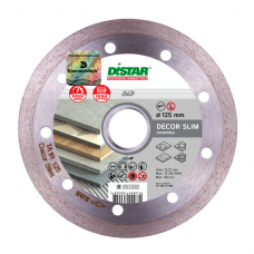 DISTAR Decor Slim Круг (диск) алмазний відрізний по керамічній плитці 125 мм