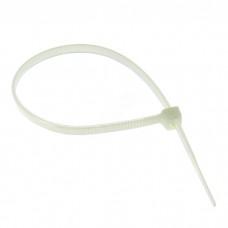 Хомут (стяжка) пластиковий кабельний 4,8x400 білий (50 шт)