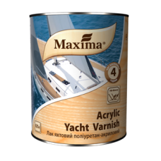 Maxima Лак яхтний поліуретан-акриловий глянцевий (0,75 л)