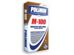 Полімін М-100 розчин цементний будівельний (25 кг)