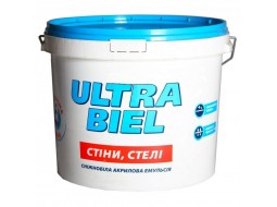 Краска интерьерная Снежка Ультра-бель, 4,2 кг/3 л