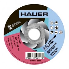 Hauer Круг (диск) отрезной по металлу 125x1x22,2 мм