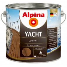 Alpina Yachtlack Лак палубний шовковисто-матовий (2,5 л)