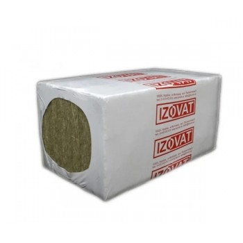 Утеплитель базальтовый 135 кг/м3 Izovat 4(1000x600x50 мм) - 2,4 кв.м/уп