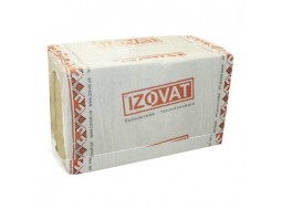 Утеплювач базальтовий 180 кг/м3 Izovat 2(1000x600x100 мм) - 1,2 кв. м/уп