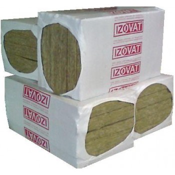 Утеплитель базальтовый 180 кг/м3 Izovat 2(1000x600x100 мм) - 1,2 кв.м/уп