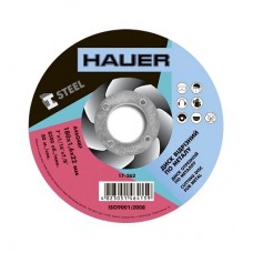 Hauer Круг (диск) отрезной по металлу 180x1,6x22,2 мм