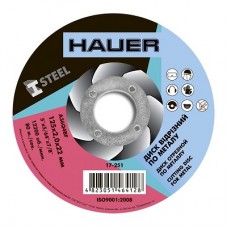 Hauer Круг (диск) отрезной по металлу 125x2x22,2 мм
