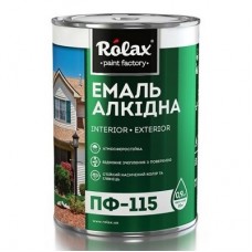 Rolax Эмаль ПФ-115 красно-коричневая (0,9 кг)