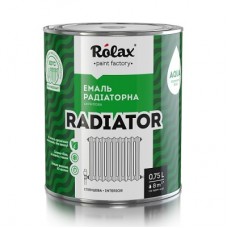 Rolax емаль акрилова для радіаторів білосніжна (0,75 л)