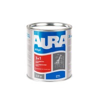 Eskaro Aura Емаль алкідна антикорозійна 3 в 1 зелена (0,8 кг)