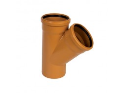 Каналізація зовнішня Pestan Трійник 160x110 мм (45°)