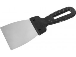 Шпатель з пластмасовою ручкою 80 мм