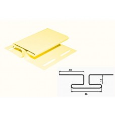 Сайдинг Welltech сполучна планка жовта (3,05 м)