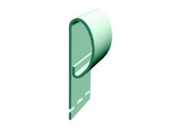 Сайдинг Welltech финишная планка зеленая (3,66 м)