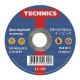 Technics Круг (диск) відрізний по металу 125x1, 6x22, 2 мм