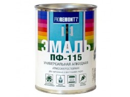 Эмаль ПФ-115 красно-коричневая (0,9 кг)