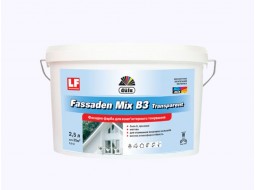 Dufa Fassaden Mix В3 Transparent Фарба фасадна для комп'ютерної колеровки (12 кг/9 л)
