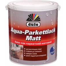 Dufa Aqua-Parkettlack Matt Лак паркетний напівматовий (2,5 л)