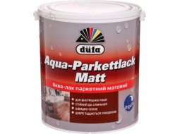 Dufa Aqua-Parkettlack Matt Лак паркетный полуматовый (2,5 л)