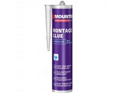 MOUNTER Crystal Fix Клей монтажний Рідкі цвяхи прозорий (280 мл)