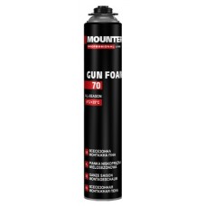 MOUNTER Gun Foam 70 Пена монтажная профессиональная всесезонная (880 мл)