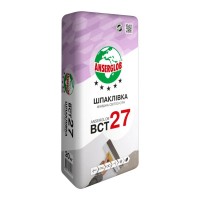 Anserglob BCT-27 Шпаклевка цементная финиш (0,5-4 мм) серая (20 кг)