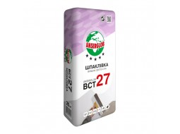 Anserglob BCT-27 шпаклівка цементна фініш (0,5-4 мм) сіра (20 кг)