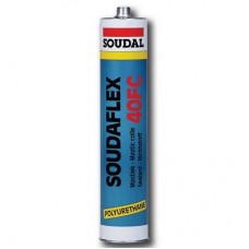 Soudal Soudaflex 40 FC Клей-герметик полиуретановый серый (600 мл)