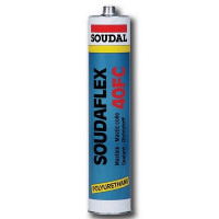 Soudal Soudaflex 40 FC Клей-герметик поліуретановий чорний (600 мл)