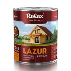 Rolax Lazur 107 лазур алкідна для деревини палісандр (0,75 л)