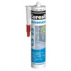 CERESIT CS-25 Silicoflexx Силиконовый герметик для швов прозрачный (300 мл)