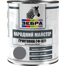 Народный Мастер Грунтовка по металлу ГФ-021 серое железо 518 (2,8 кг)
