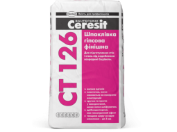 CERESIT CT-126 гіпсова шпаклівка фінішна (25 кг)