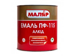 Маляр Эмаль ПФ-115 алкидная серая (2,8 кг)
