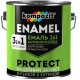 Kompozit PROTECT Эмаль антикоррозийная 3 в 1 зеленая (0,75 кг)
