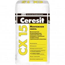 CERESIT CX-15 Ремонтная смесь для монтажа и анкеровки (25 кг)