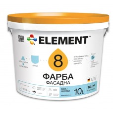 Element 8 Фарба фасадна дисперсійна (14 кг/10 л)