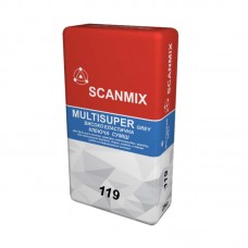 Scanmix MULTISUPER 119 Клей для керамогранита и камня серый (25 кг)