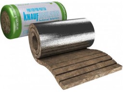 Утеплювач базальтовий 35 кг/м3 Knauf Insulation Thermo-teK LM Eco ALU ( 5000x1000x50 мм) - 5 кв. м/рул