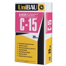 UniBAU С-15 Клей для пенопласта и минеральной ваты (25 кг)