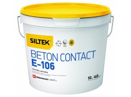 Siltek E-106 Грунтовка адгезионная бетон-контакт (15 кг/10 л)