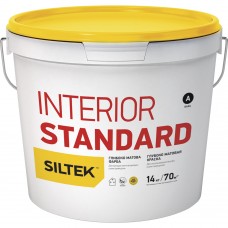 Siltek Interior Standard Краска интерьерная глубокоматовая (14 кг/10 л)