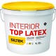 Siltek Interior Top Latex Фарба інтер'єрна латексна стійка до миття База А (6,3 кг/4,5 л)