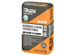 Поліпласт ПП-018 Клей для печей 170° (20 кг)