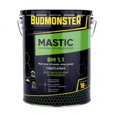 Budmonster Мастика бітумно-каучукова універсальна (18 кг)
