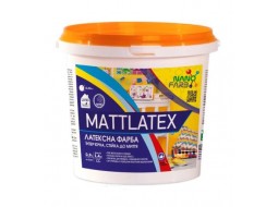 Нанофарб Mattlatex Фарба інтер'єрна латексна стійка до миття (1,4 кг/0,9 л)