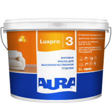 Eskaro Aura Luxpro 3 Фарба інтер'єрна акрилатна для стін і стель напівглянсова (14 кг/10 л)