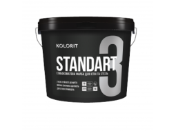 Kolorit Standart 3 Фарба інтер'єрна латексна абсолютно матова база а (12,6 кг/9 л)